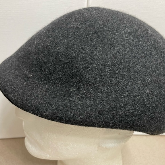 100% Wool Hat Newsboy Cabbie Cap Peaky Blinders Country Gentleman Gray Sz Large - Picture 3 of 9